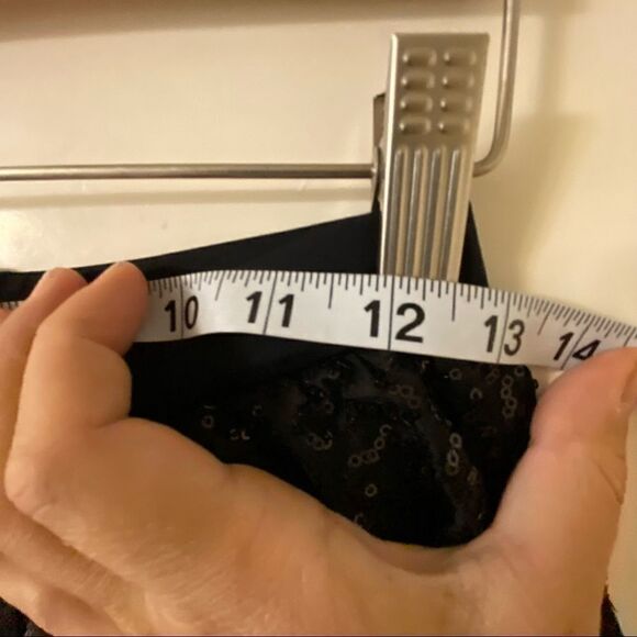 Weissman dance costume black sequins pants LE JAZZ HOT PEPLUM LEGGINGS Adult SA - Picture 7 of 11